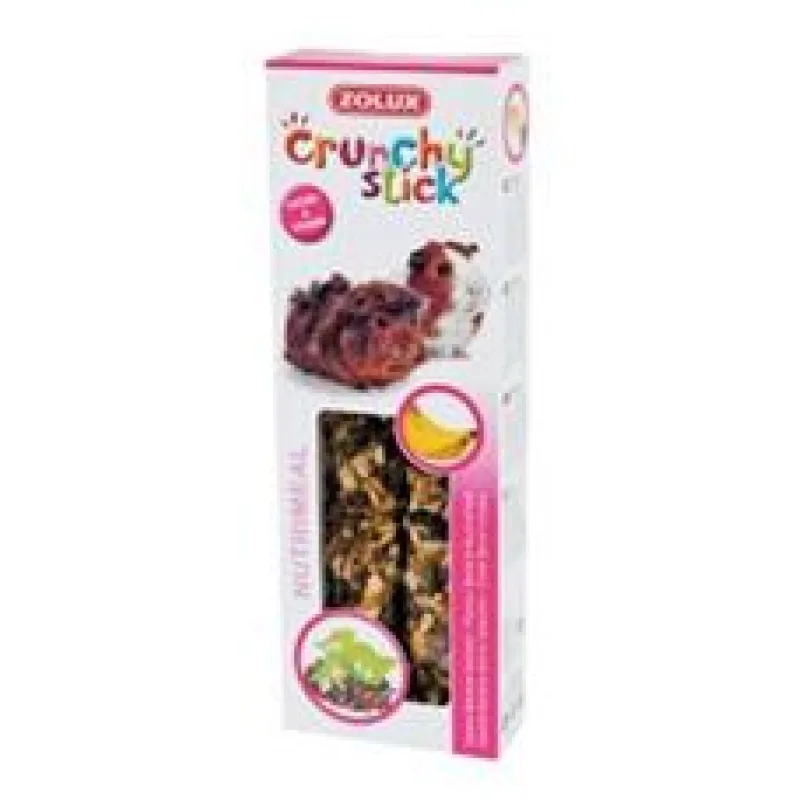 Pochoutka CRUNCHY STICK banán/pohanka pro morče Zolux 1 ks