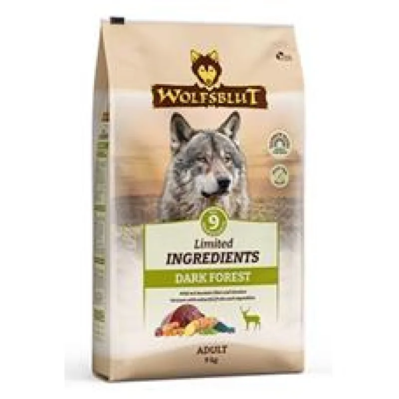 Wolfsblut Dog Adult Limited Ingred. Dark Forest 9kg 9 kg