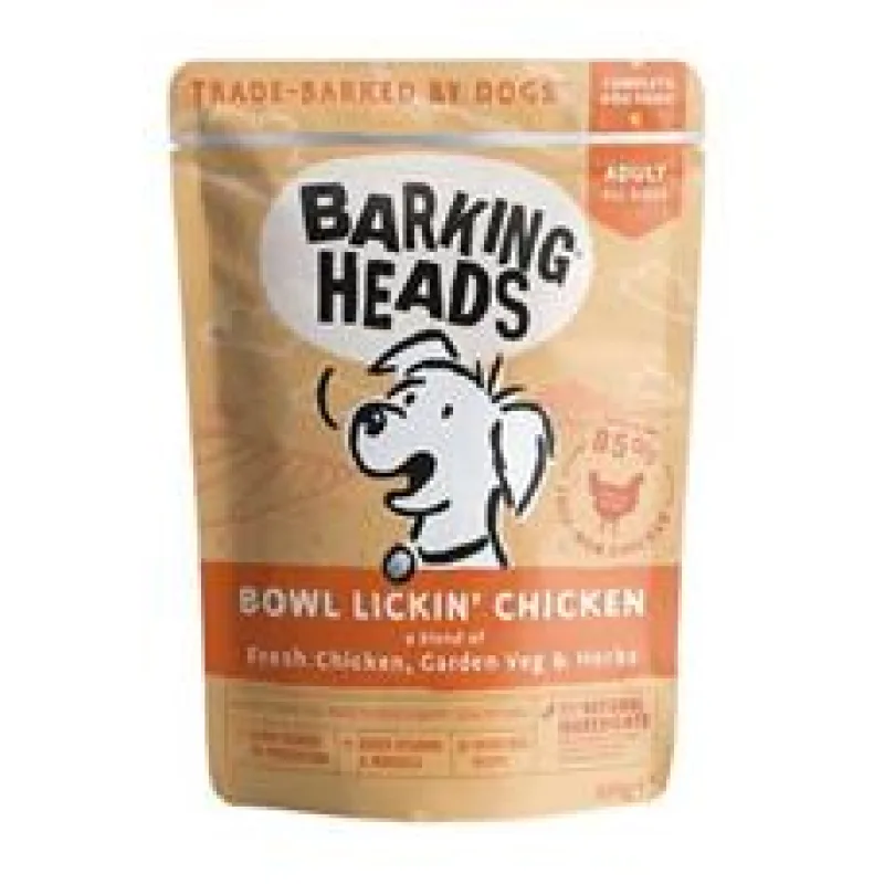 Kapsička BARKING HEADS Bowl Lickin’ Chicken 300 g