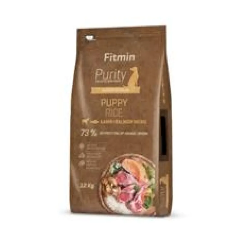 Fitmin kompletní krmivo pro psy Purity Rice Puppy Lamb&Salmon 2 kg