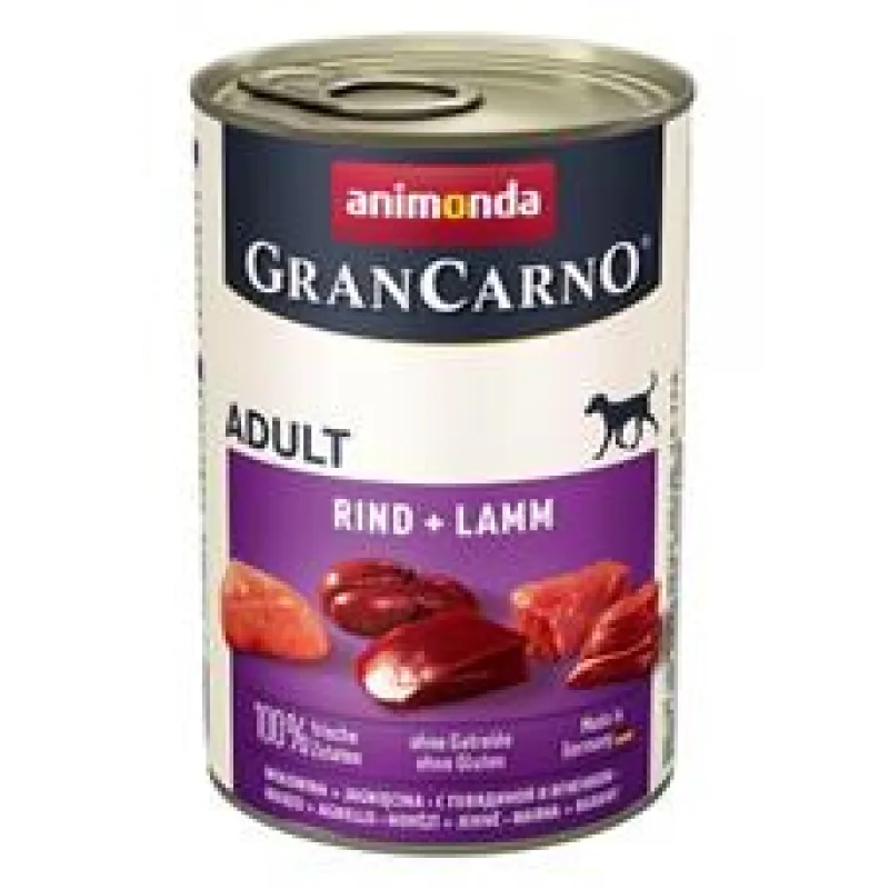 GRANCARNO Adult - hovězí, jehněčí 400 g