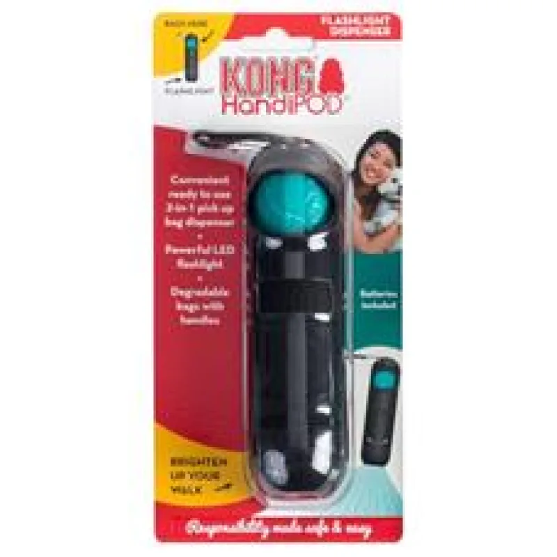 HandiPOD zásobník na sáčky + baterka Kong 1 set