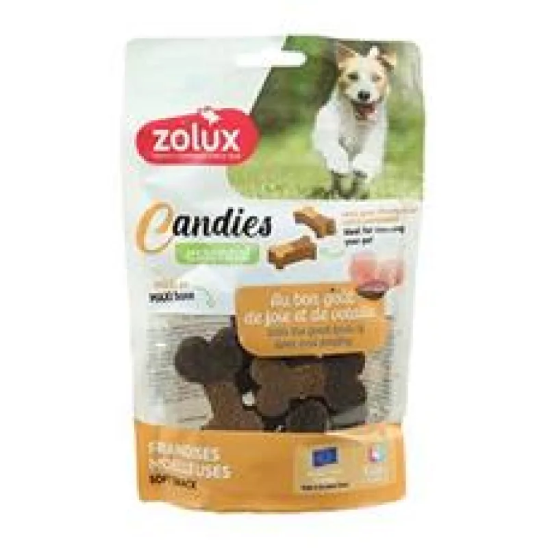 Pochoutka pes CANDIES Max kost drůbež,játra Zol 150g