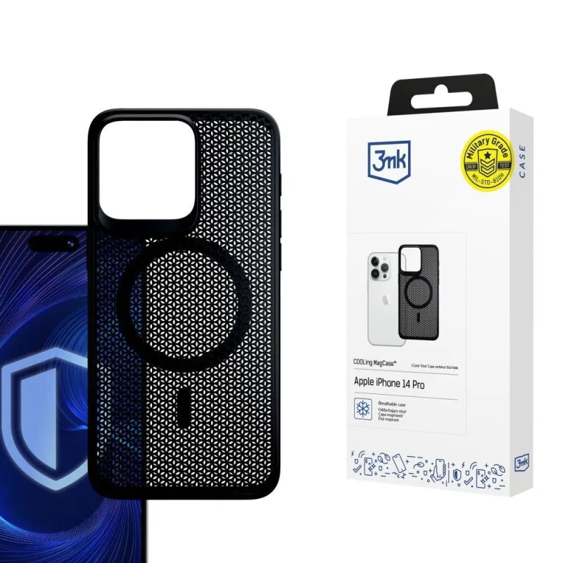 3mk ochranný kryt Cooling Magcase pro Apple iPhone 14 Pro 5903108586788