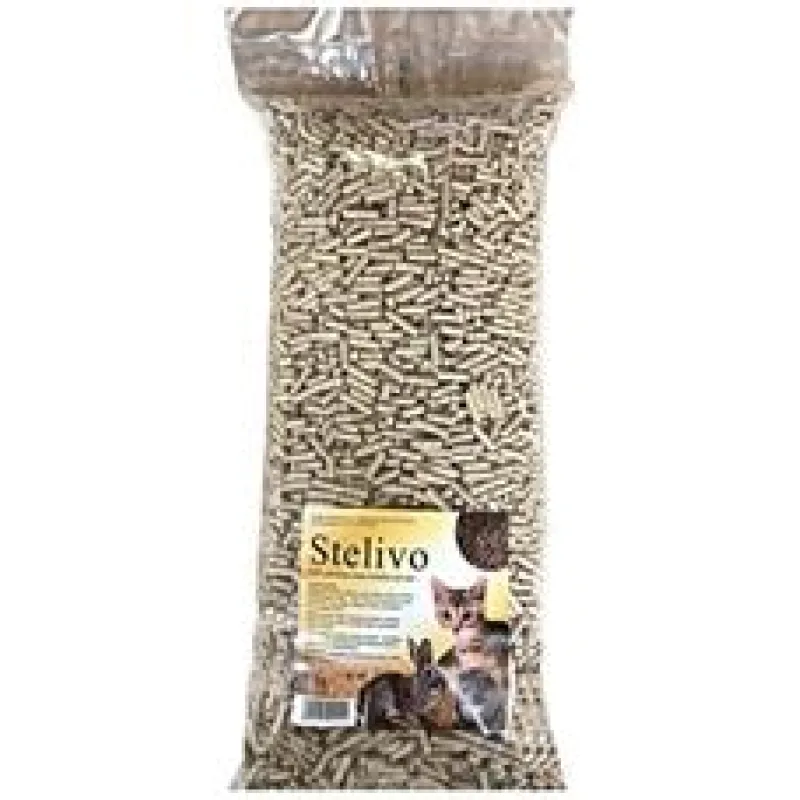 České slaměné pelety 2 kg / 3 l ze 40 l řezané slámy