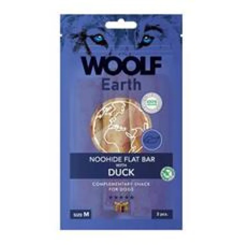 Woolf pochoutka Earth NOOHIDE Duck M /90g