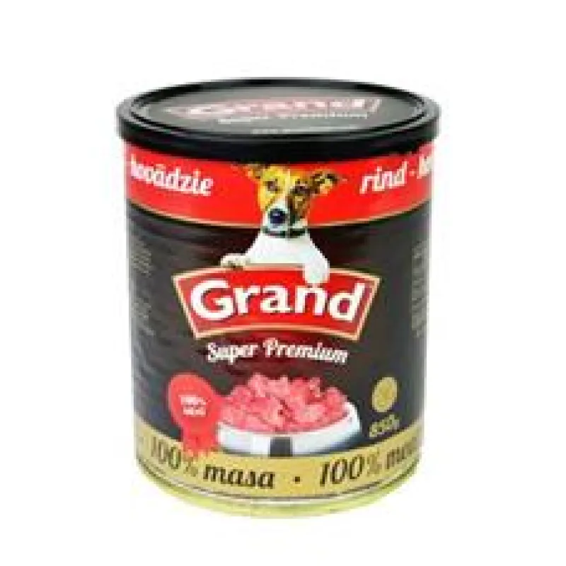 GRAND konz. Superpremium pes hovězí 850 g