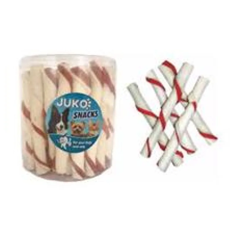 Trubička bílá Hovězí JUKO Snacks 35ks