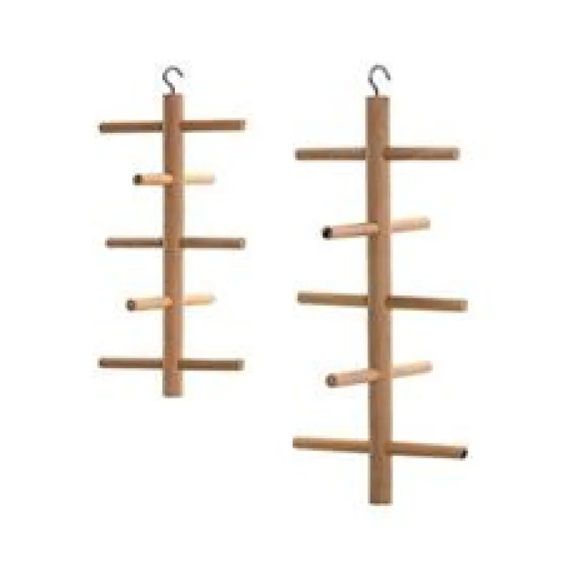 Prolézačka dřevěná závěsná-ptáci 25cm KAR 1 ks