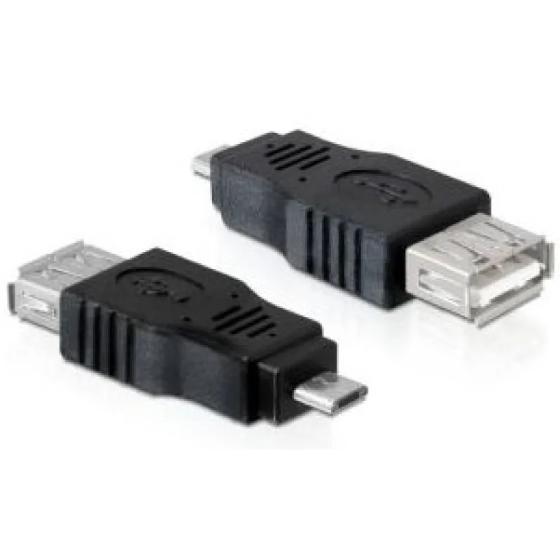 PremiumCord USB redukcia A/ female-MicroUSB/ male kur-12