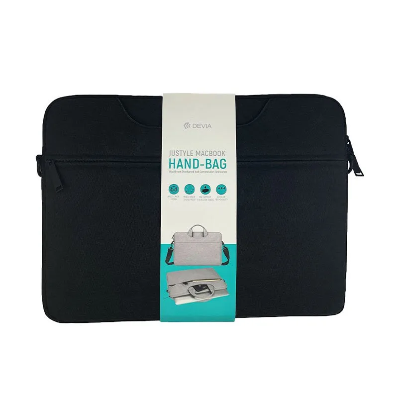 Devia taška Justyle Handbag pre Macbook Pro/ Air Retina 13" - Black…