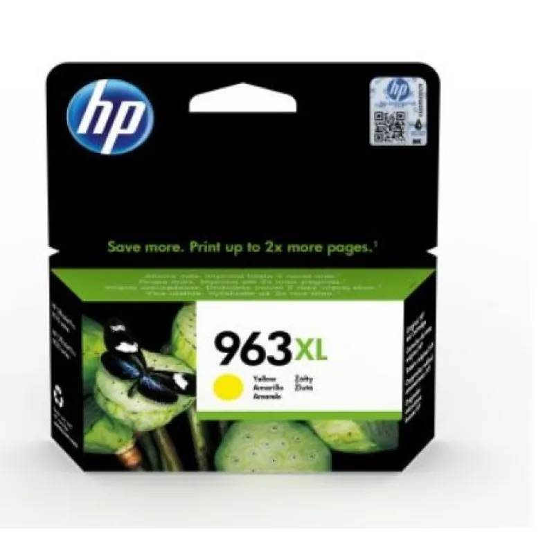 HP 963XL High Yield Yellow Original Ink Cartridge 3JA29AE#BGY