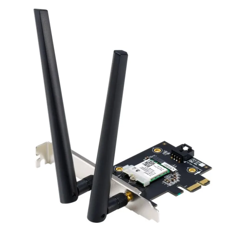 ASUS PCE-AX1800 Wireless AX1800 PCIe Adapter, WiFi 6 (802.11ax),…