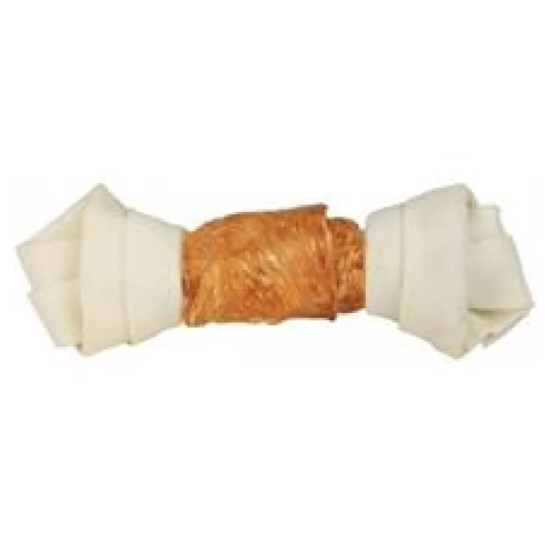 DENTAfun-uzel svázaný kuřecím masem 2ks, 11cm/70g