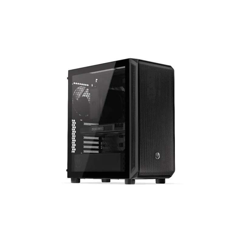 ENDORFY Case Arx 500 Core, Průhledná bočnice, ATX, 4x140mm Fan, černá…
