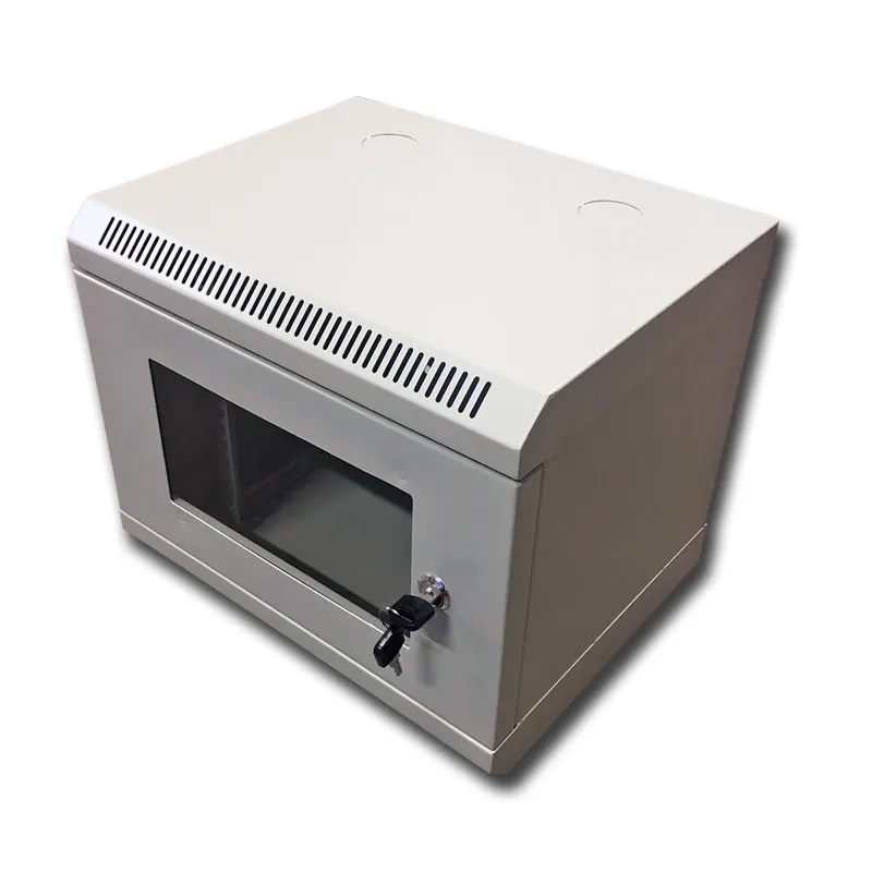 10" rack jednodielny 6U/ 280 DATACOM šedý Skl.dv. 7011