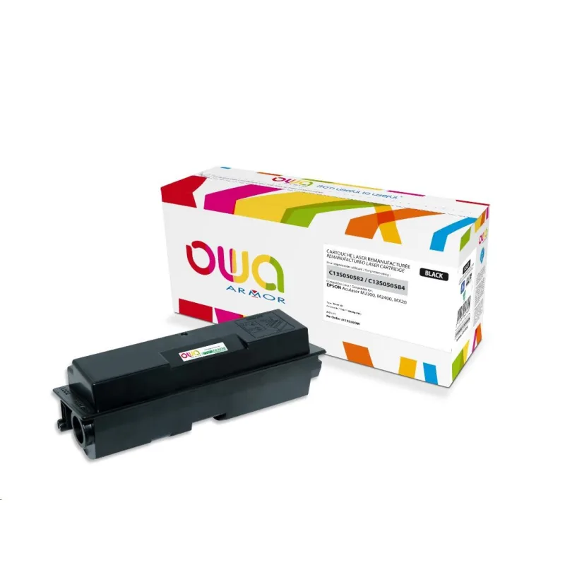 OWA Armor toner pre EPSON AL M2400, 8000 strán, C13S050582, čierna/…