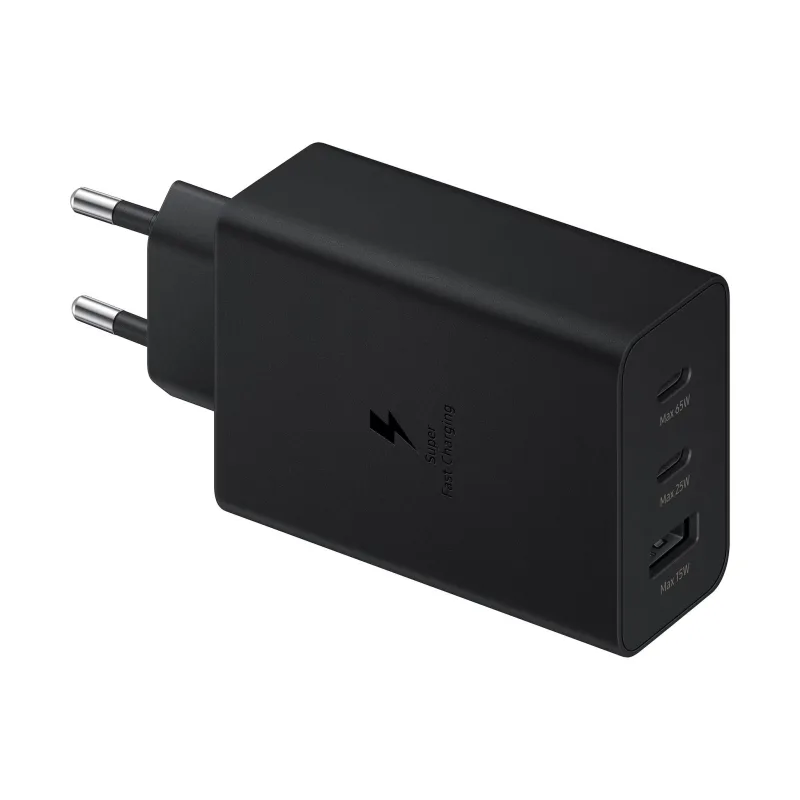 Samsung Napájací adaptér 65W Power Adapter Trio Black EP-T6530NBEGEU