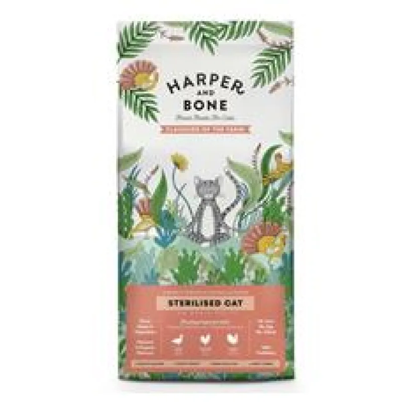 Harper and Bone Cat Sterilised příchutě farmy 5 kg