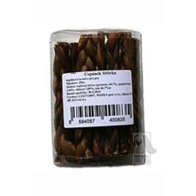 Pochoutka sušená MAPES střívka copánky dóza 25ks 1 bal.