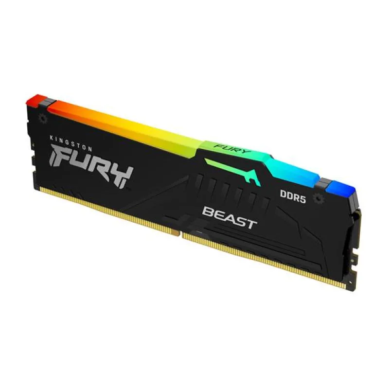 DDR 5.... 64GB . 5600MHz. CL40 FURY Beast Black RGB Kingston XMP…