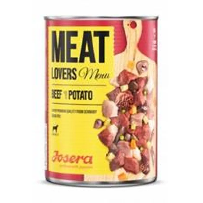 Josera Dog konz.Meat Lovers Menu Beef with Potato 400g