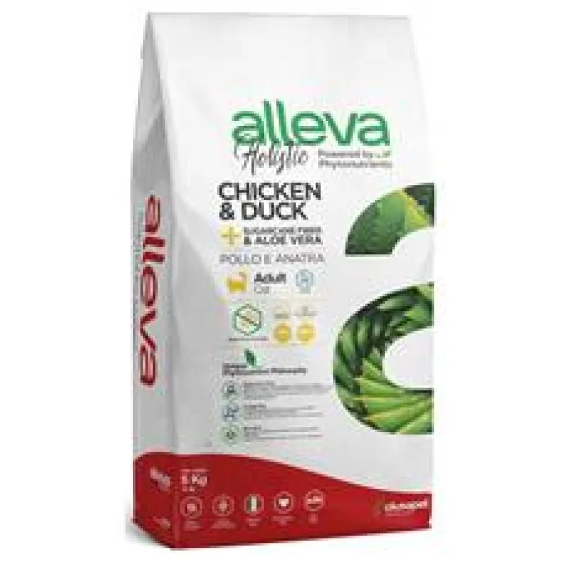 ALLEVA HOLISTIC Cat Dry Adult Chicken&Duck Hairball 5 kg