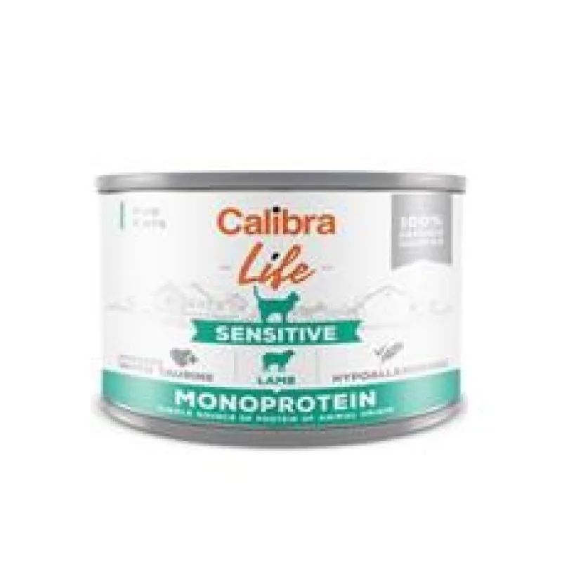 Calibra Cat Life konz.Sensitive Lamb 200 g