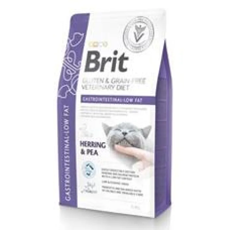 Brit VD Cat GF Gastrointestinal-Low fat 400g