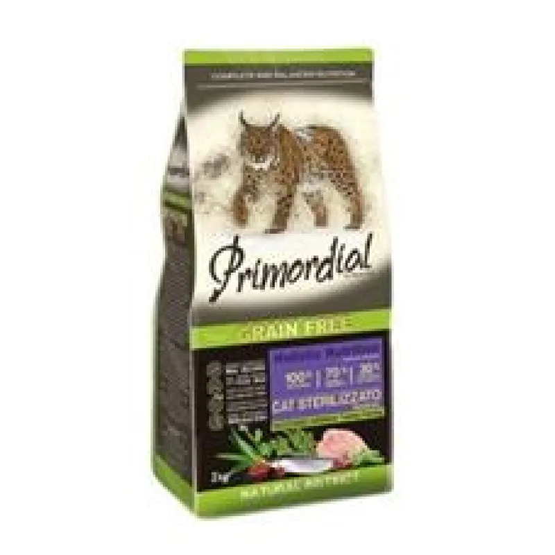PRIMORDIAL Cat Sterilizzato Turkey&Herring 2 kg