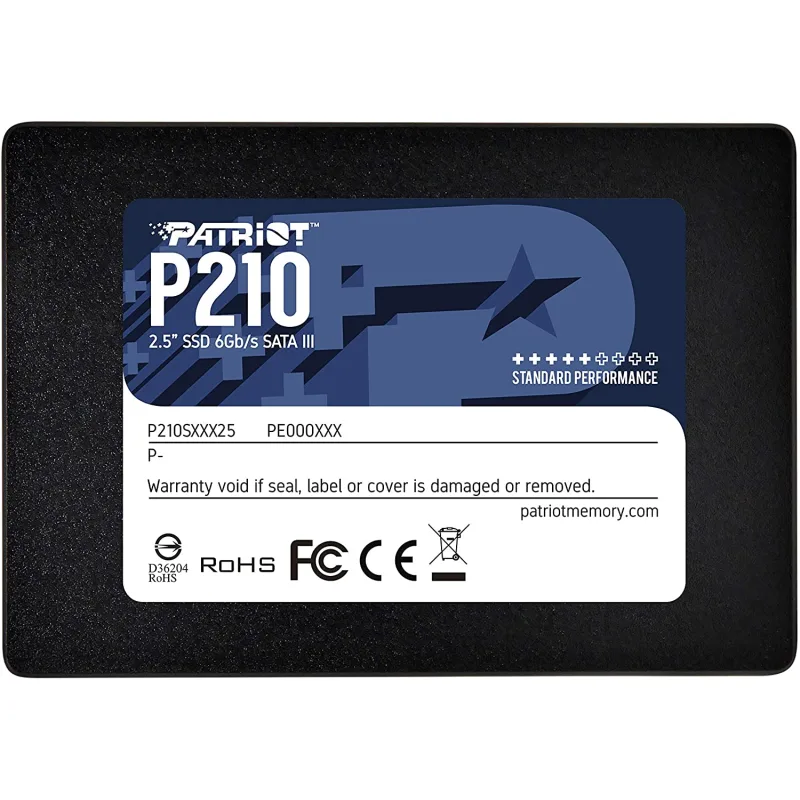 PATRIOT P210/ 1TB/ SSD/ 2.5"/ SATA/ 3R P210S1TB25