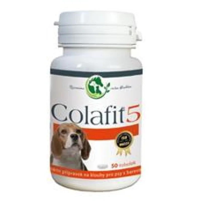 Colafit 5 Na Klouby Pro Psy Barevné 50 tbl