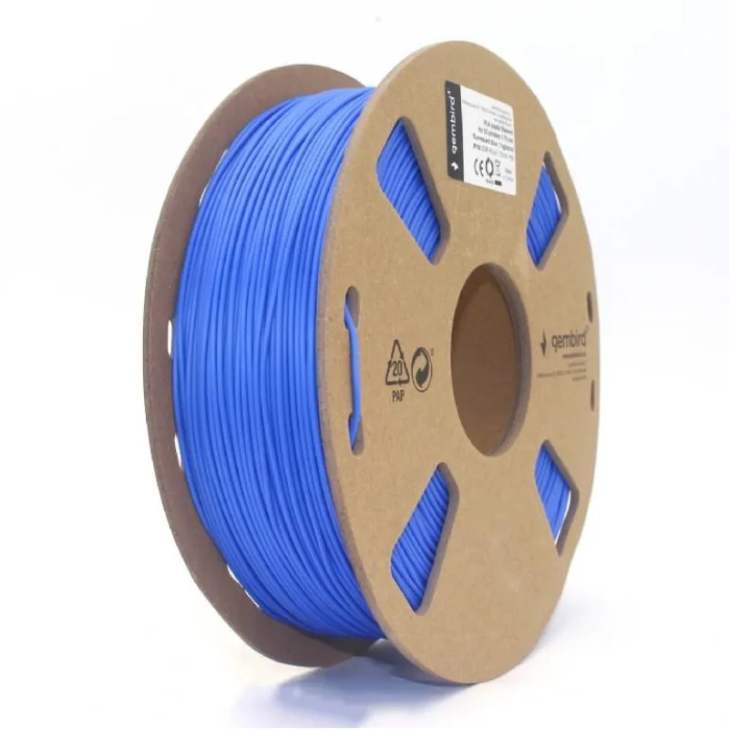 GEMBIRD Tlačová struna (filament) PLA, 1, 75 mm, 1 kg, fluorescenčná, …