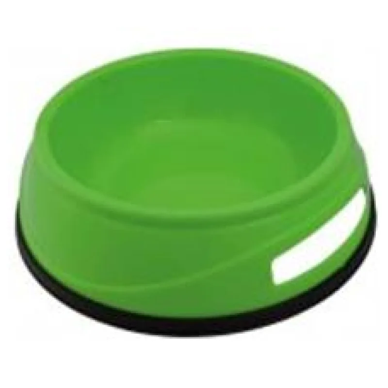 Plastová HEAVY miska s gumovým okrajem čerevná 0,3 l/ 12 cm