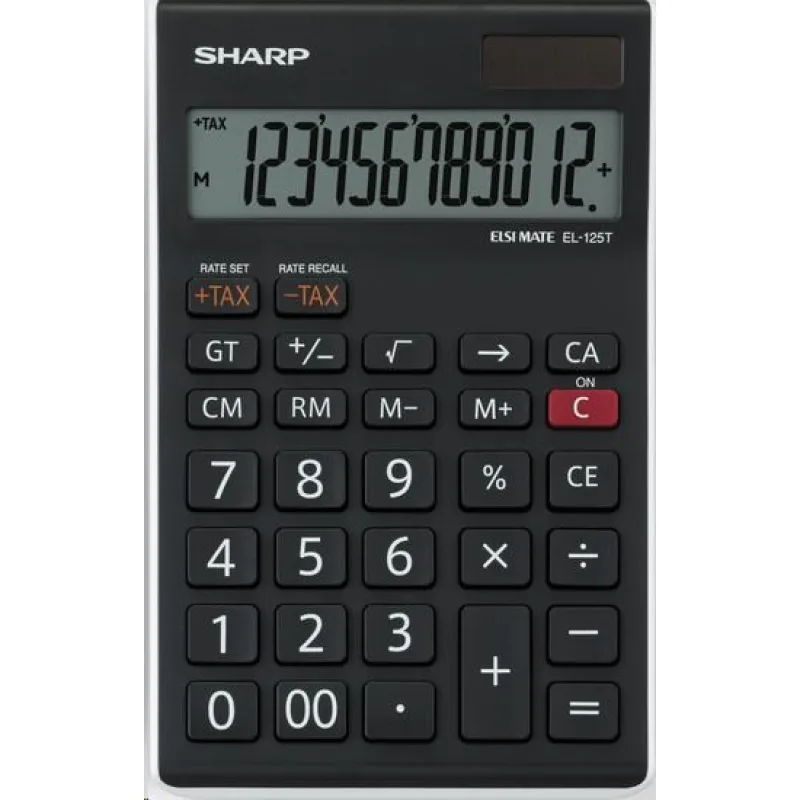 SHARP kalkulačka - EL125TWH - gift box SH-EL125TWH