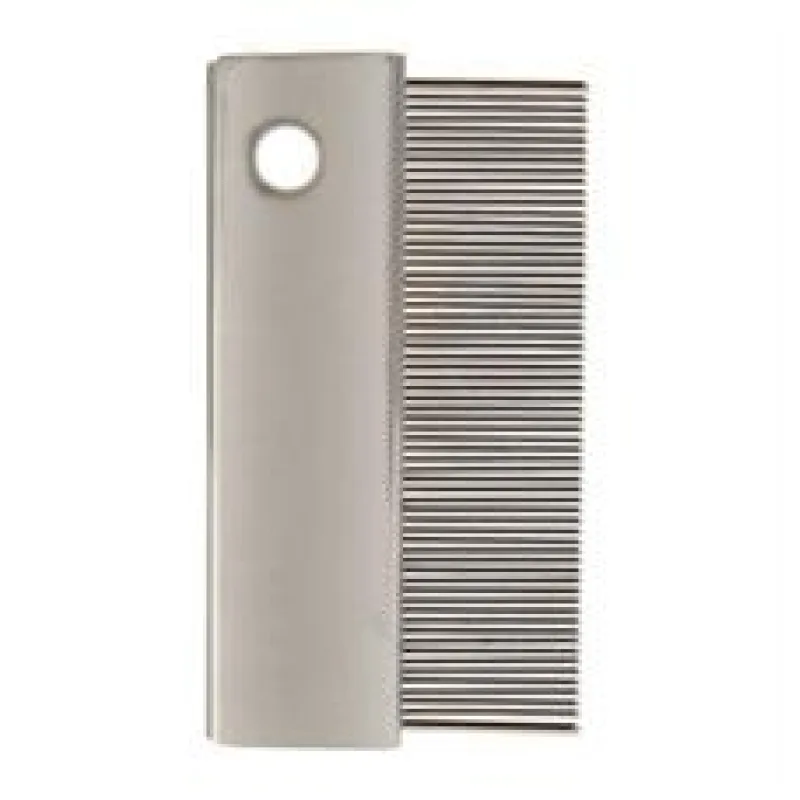 Hřeben velmi jemný na blechy a prach, kovový 6 cm 1 ks