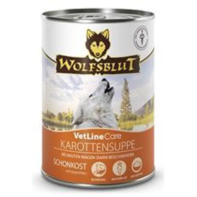 Wolfsblut Dog VetLine Care Carrot Soup konz 395g