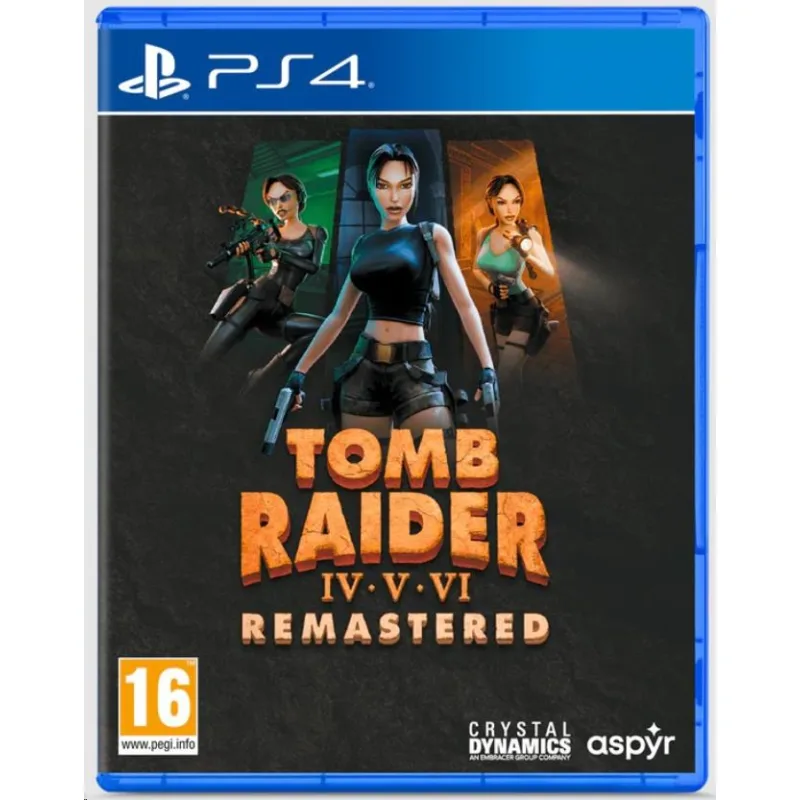 PS4 - Tomb Raider IV-VI Remastered Starring Lara Croft 5056635615480
