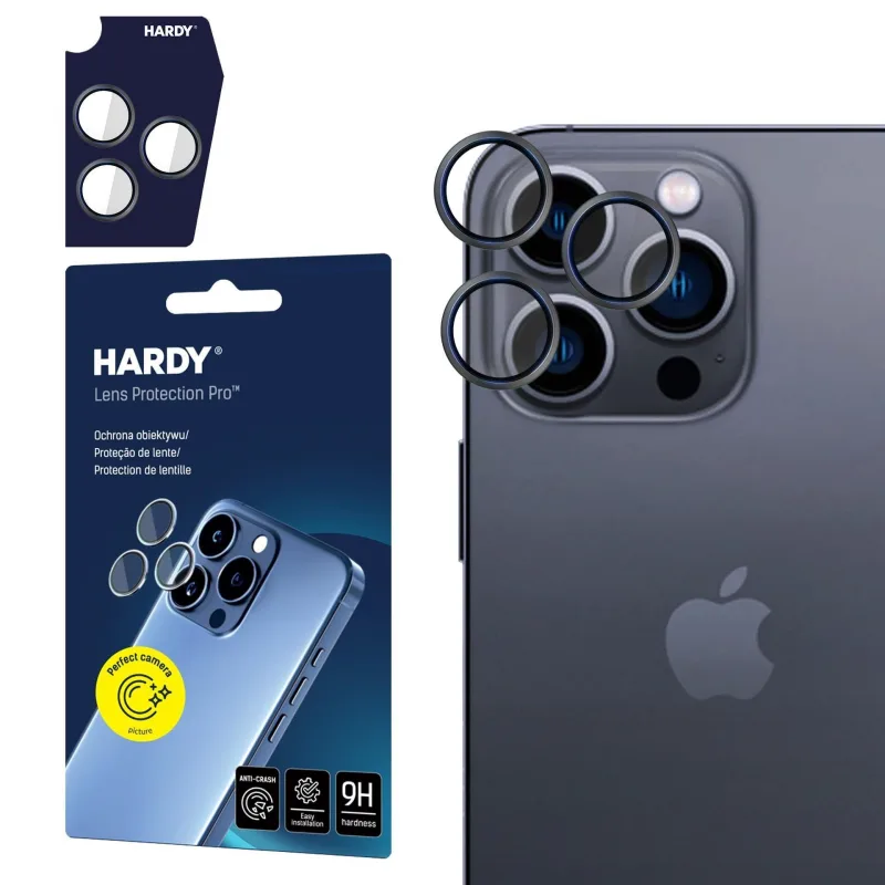 3mk Hardy Lens Protection Pro pro iPhone 16 Pro / 16 Pro Max Black…