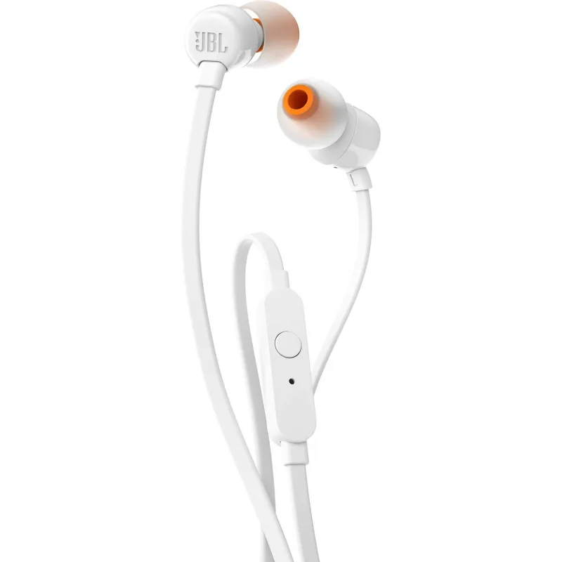 Sluchadla JBL T110 White JBL T110WHT