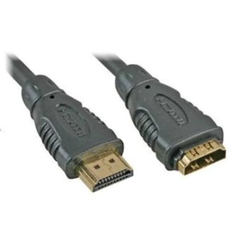 PremiumCord predlžovací kábel HDMI, M/ F, 10m kphdmf10