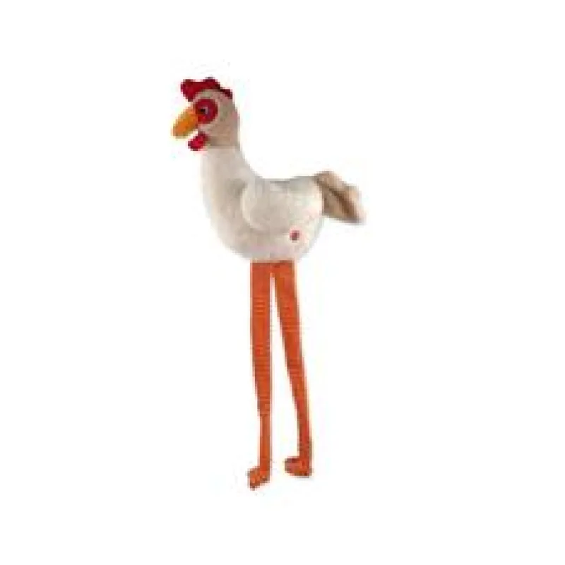 Hračka Dog Fantasy Jumbo slepice pískací a šustící 80 cm