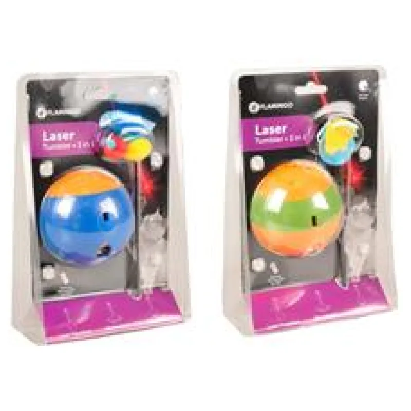Flamingo Interaktivní hračka lazer 3v1 pro psy i kočky 22,5cm