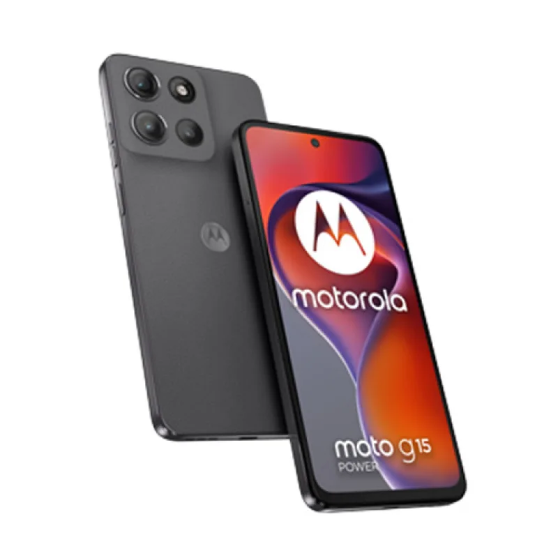 Mobil Motorola Moto G15 Power Gravity Grey PB6G0001PL