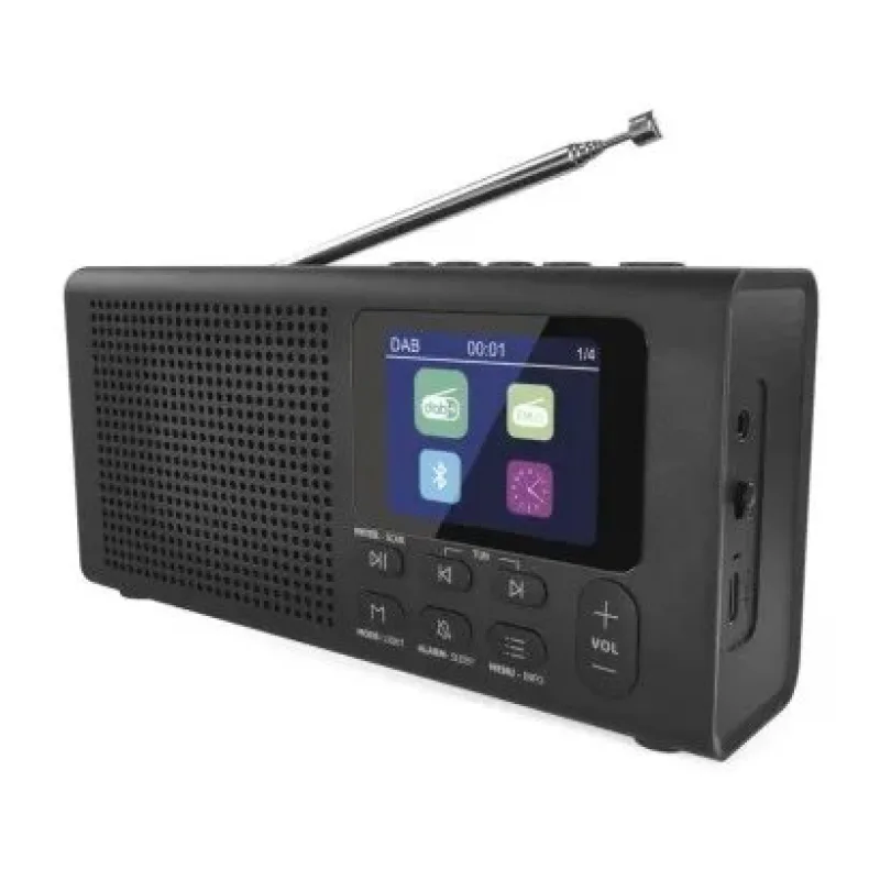 EMOS P-600B, DAB FM BLUETOOTH RÁDIO ČIERNA E0090