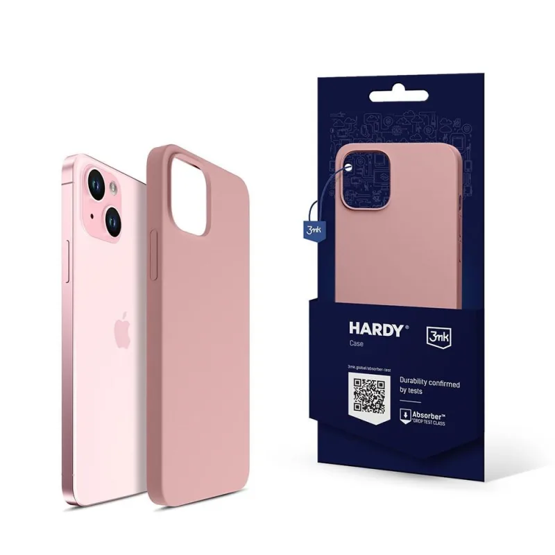 3mk ochranný kryt HARDY Silicone MagCase pro Apple iPhone 15, Pink…
