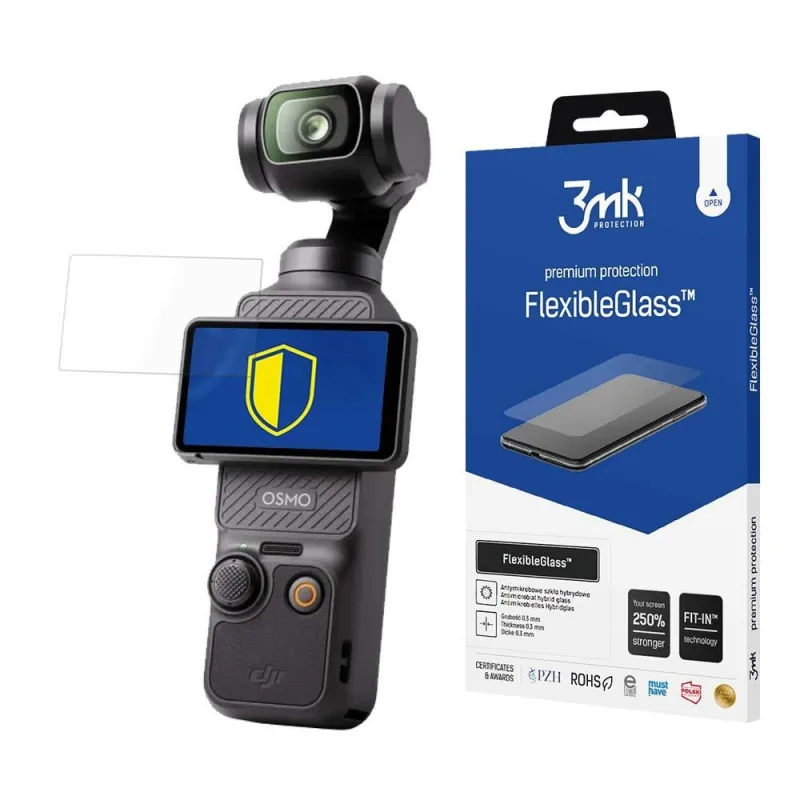 3mk hybridní sklo FlexibleGlass pro Dji Osmo Pocket 3 5903108546072