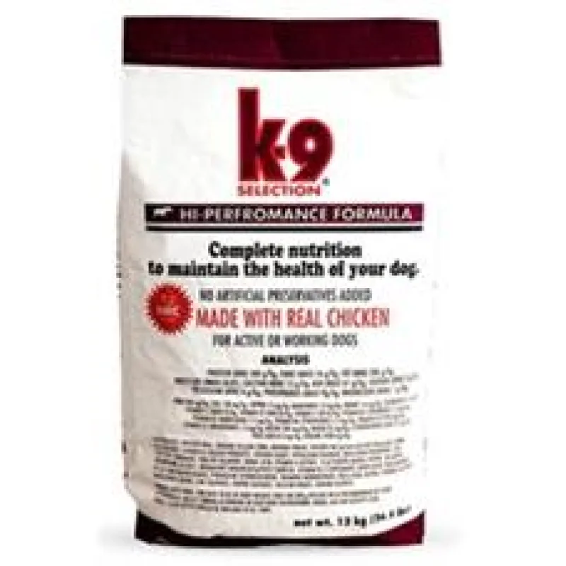K-9 SELECTION Hi-performance Formula 12 kg