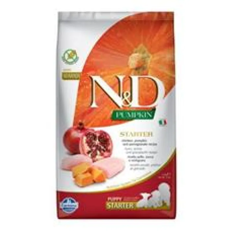 N&D Pumpkin DOG Puppy Starter Chicken&Pomegranate 800 g