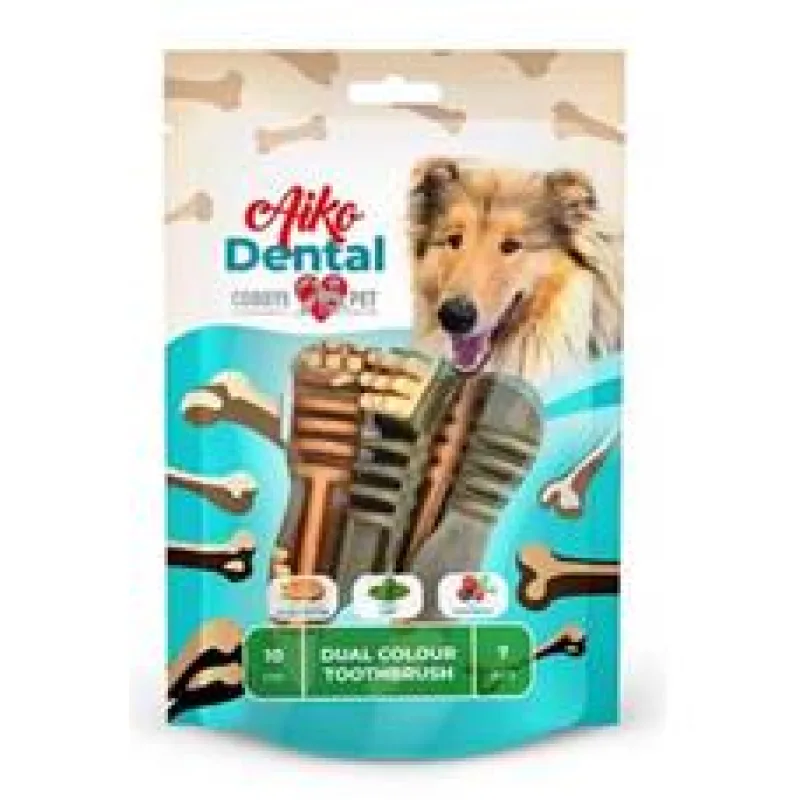 Dental Dual color toothbrush M 10cm/7ks